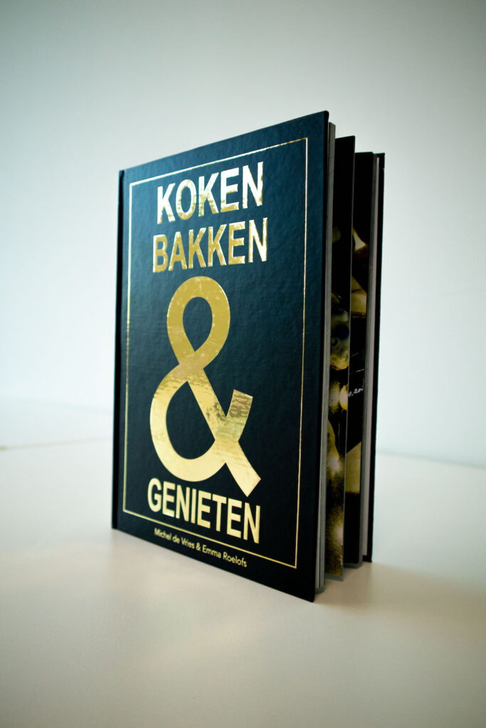 effect van gebruik folie bij een boek