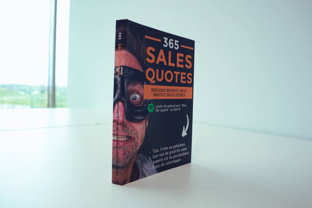 weer een salesboek geleverd door Boekenmakers