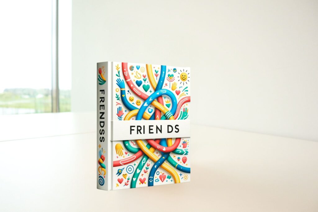 Voorbeeld van een vriendenboek