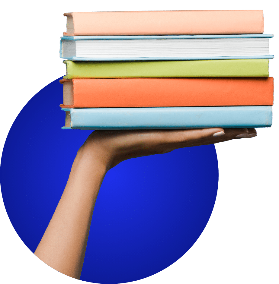 hand met boeken website boekenmakers