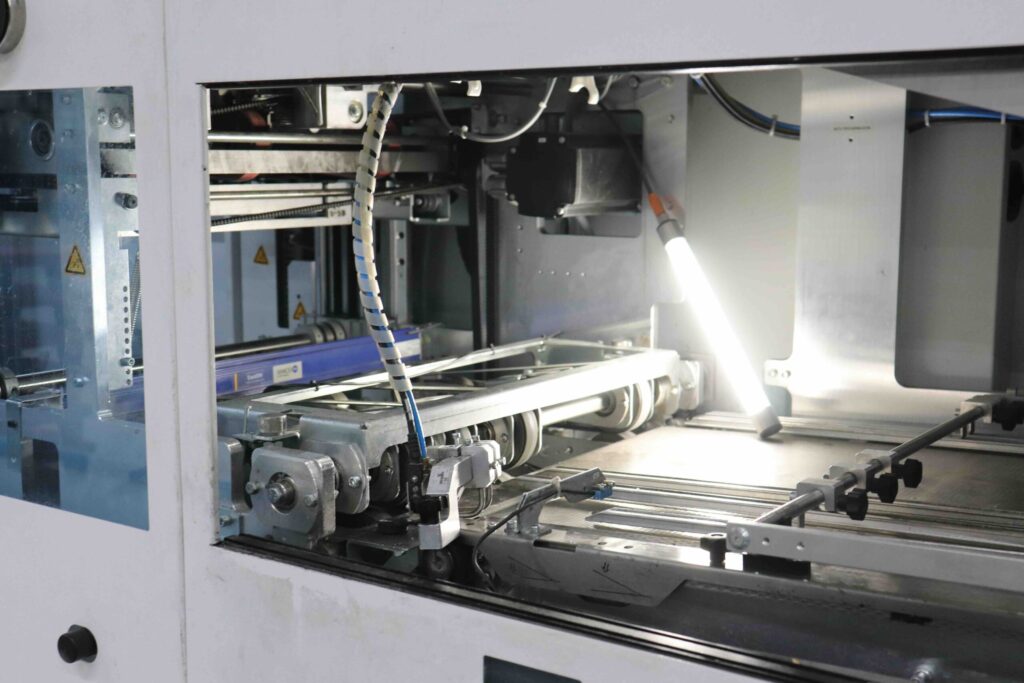 Boek productiemachine