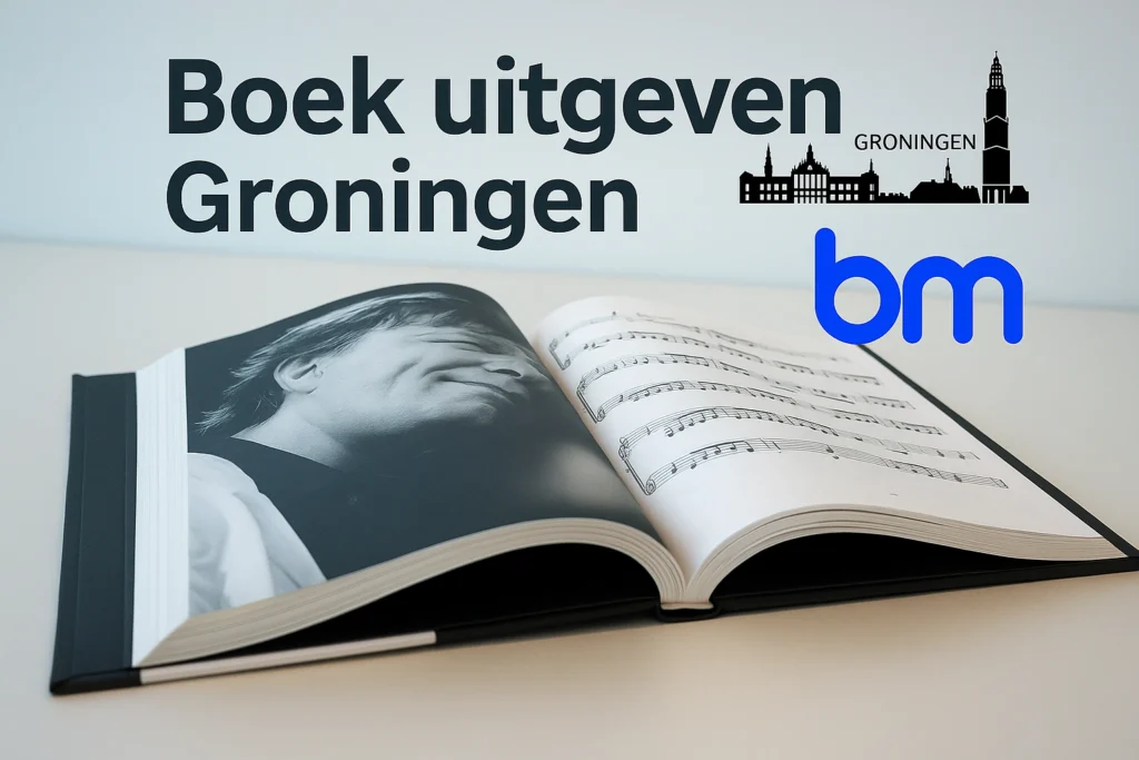 Boek uitgeven in Groningen – professioneel gedrukt boek met openliggende pagina’s