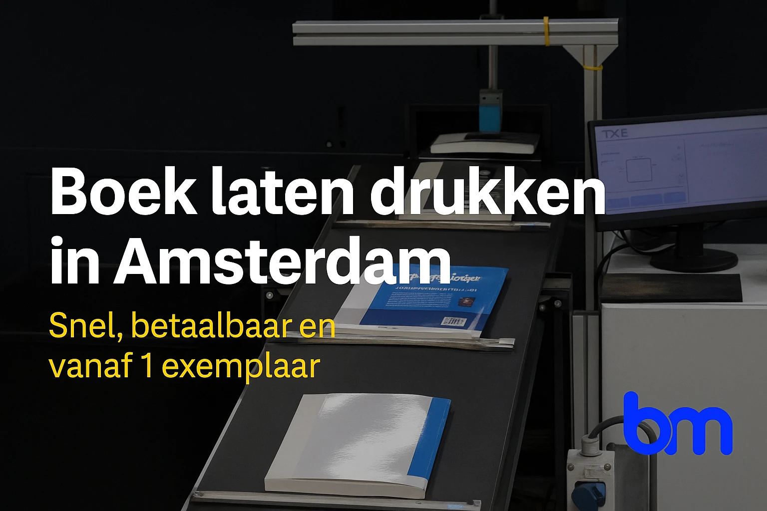 Boek laten drukken in Amsterdam – snel, betaalbaar en vanaf 1 exemplaar