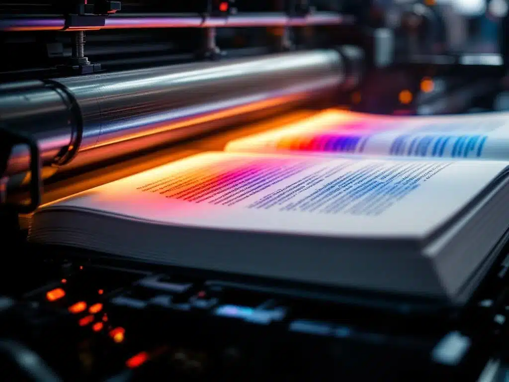 Welke druktechnieken worden gebruikt voor boeken?