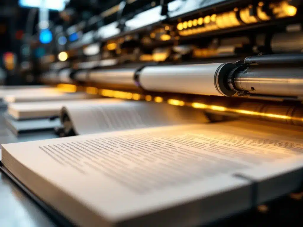 Hoe werkt het boek drukproces?